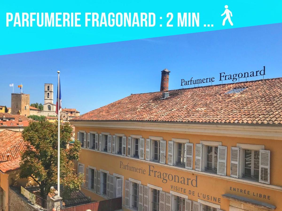 Parking Prive - Vue Mer - Wifi - Centre Historique Grasse Exterior photo